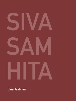 cover image of Siva Samhita